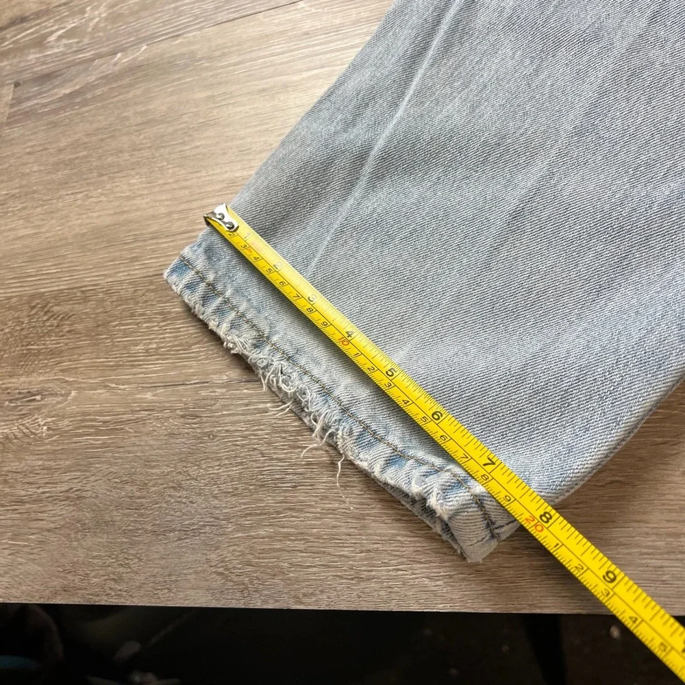 Levis 550 Jeans Mens 31x30 Light Wash Relaxed Tapered Distressed Vintage 90s